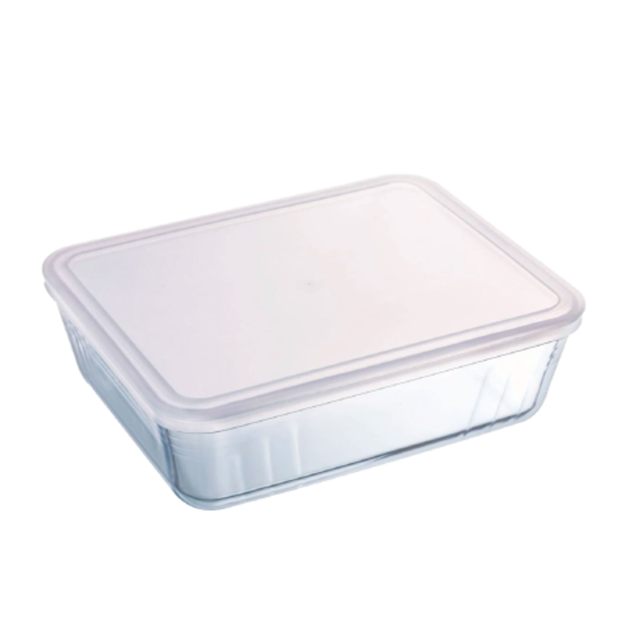 Pyrex Cook Freeze Rectangular Glass Storage 4L White Kitchen Warehouse